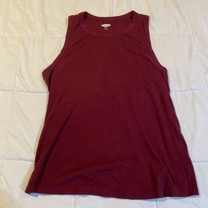 OLD NAVY MAROON TANK TOP
